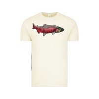 Vintage Arctic Chinook Salmon Fish Illustrations Vintage Tee - LillyAllenDesigns