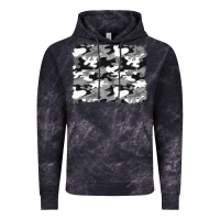 Cloud Black black and white camouflage background Vintage Hoodie - Artiststas