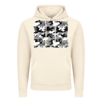 Vintage Artic black and white camouflage background Vintage Hoodie - Artiststas