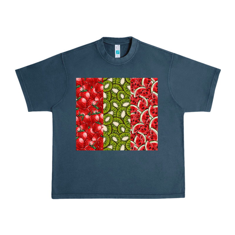 Summer Fruits Urban Heavy Tee by CowhideDigitalArt | Teevron