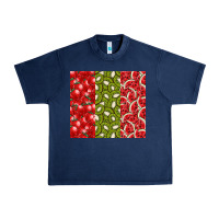 Navy summer fruits Urban Heavy Tee - CowhideDigitalArt