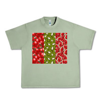 Oil Green summer fruits Urban Heavy Tee - CowhideDigitalArt