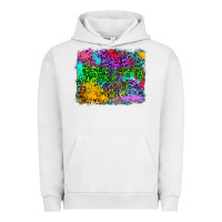 Pigment Lunar Rock colorful leopard background Urban Hoodie - RanaPortraitStore