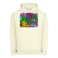 Pigment Pistachio colorful leopard background Urban Hoodie - RanaPortraitStore
