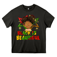Asphalt black is beautiful Heavy Core Tee - FaDigitalArtStudio