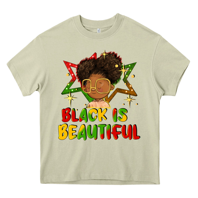 Black Is Beautiful Heavy Core Tee by FaDigitalArtStudio | Teevron