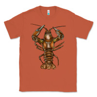 Copper Crawfish Classic Tee - FaDigitalArtStudio