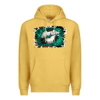 Antique Gold Soccer Lips Premium Hoodie - Jasminsmagicworld