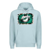 Blue Mist Soccer Lips Premium Hoodie - Jasminsmagicworld