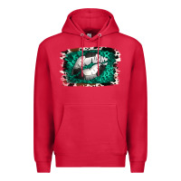 Cardinal Soccer Lips Premium Hoodie - Jasminsmagicworld