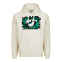 Oatmeal Heather Soccer Lips Premium Hoodie - Jasminsmagicworld