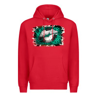 Red Soccer Lips Premium Hoodie - Jasminsmagicworld