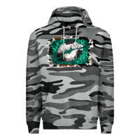 Slate Camo Soccer Lips Premium Hoodie - Jasminsmagicworld