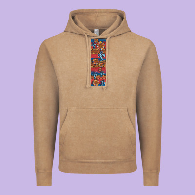 Usa Flag And Cross Penwraps Vintage Hoodie Designed By Artiststas