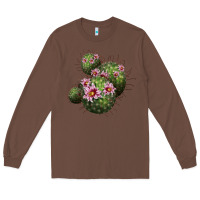 Chestnut arizona fishhook cacti Long Sleeve Tee - LillyAllenDesigns