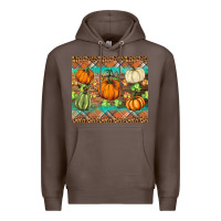 Coffee fall pumpkin Premium Hoodie - BarkalooDesign