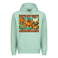 Seafoam fall pumpkin Premium Hoodie - BarkalooDesign