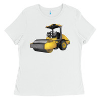 White Drum Roller Ladies Tee - LillyAllenDesigns