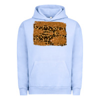 Pigment Grape Ice leopard glitter background Urban Hoodie - RanaPortraitStore