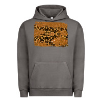 Pigment Tornado leopard glitter background Urban Hoodie - RanaPortraitStore