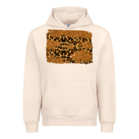 Sandshell leopard glitter background Urban Hoodie - RanaPortraitStore