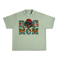 Oil Green christmas dog mom dachshund Urban Heavy Tee - RanaPortraitStore