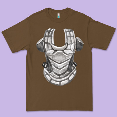Chest Protector Fa Element Premium Tee Designed By Fadigitalartstudio
