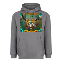 Storm boho bullskull Heavyweight Hoodie - RanaPortraitStore