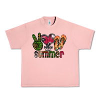 Salmon peace love summer Urban Heavy Tee - CowhideDigitalArt