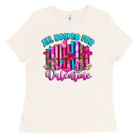 Bone All Booked For Valentines Ladies Tee - CowhideDigitalArt