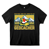 Black Geocaching, geocaching travel bug, geocache, Heavy Core Tee - artisFamous