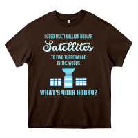 Chocolate Brown Geocaching, funny geocacher, travel, Heavy Core Tee - artisFamous