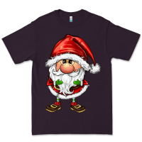 Plum santa gnomes Premium Tee - FaDigitalArtStudio