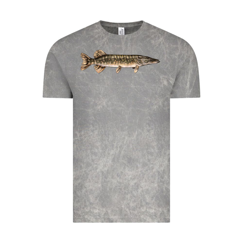 Northern Pike Fish Illustrations Vintage Tee by LillyAllenDesigns | Teevron