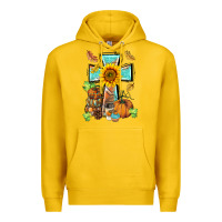 Lemon western thankful cross pumpkin Premium Hoodie - BarkalooDesign