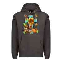 Smoke western thankful cross pumpkin Premium Hoodie - BarkalooDesign