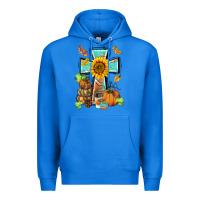 True Royal western thankful cross pumpkin Premium Hoodie - BarkalooDesign