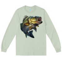 Matcha jumping bass Long Sleeve Tee - LillyAllenDesigns