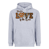 Heather Grey love of the tigers Heavyweight Hoodie - RanaPortraitStore