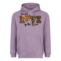 Lavender love of the tigers Heavyweight Hoodie - RanaPortraitStore
