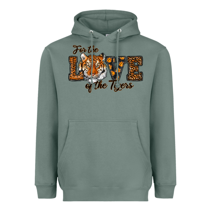 Love Of The Tigers Heavyweight Hoodie by RanaPortraitStore | Teevron