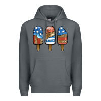 Rock Patriotic Leopard Popsicles Premium Hoodie - Jasminsmagicworld