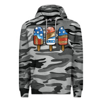 Slate Camo Patriotic Leopard Popsicles Premium Hoodie - Jasminsmagicworld