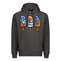 Smoke Patriotic Leopard Popsicles Premium Hoodie - Jasminsmagicworld
