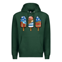 Sports Green Patriotic Leopard Popsicles Premium Hoodie - Jasminsmagicworld
