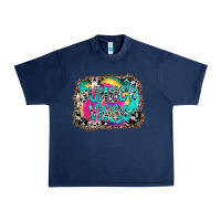 Navy Summer Vibes Urban Heavy Tee - CowhideDigitalArt