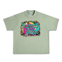 Oil Green Summer Vibes Urban Heavy Tee - CowhideDigitalArt