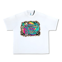 White Summer Vibes Urban Heavy Tee - CowhideDigitalArt