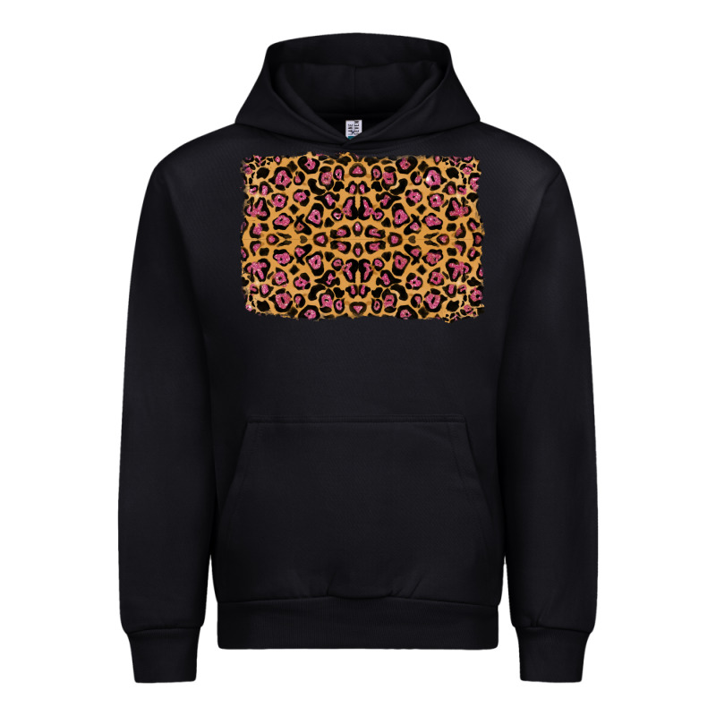 Leopard Glitter Background Urban Hoodie by RanaPortraitStore | Teevron