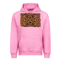 Fuchsia Pink leopard glitter background Urban Hoodie - RanaPortraitStore